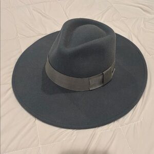 Brixton Gray Fedora Hat